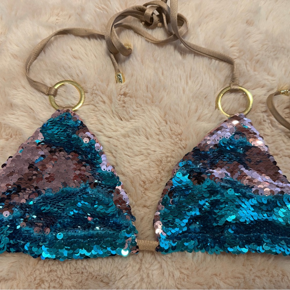 Beach Bunny Blue and Pink Bikini - Picture 13 of 13